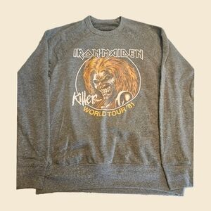 NWOT Iron Maiden sweatshirt